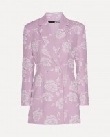 rotate jacquard blazer dress lavendel