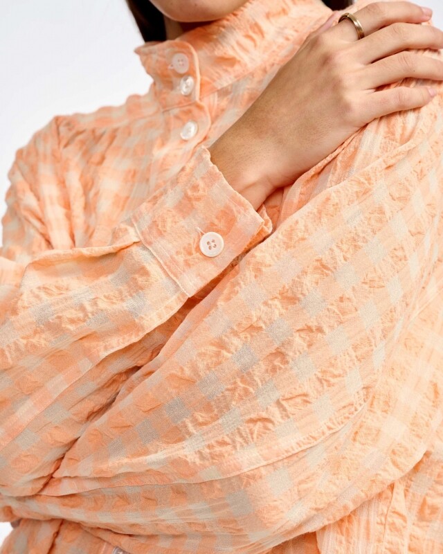 Bellerose peachy blouse oranje