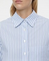 closed  cropped classic shirt wit