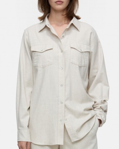 closed  utility shirt