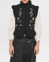 antik batik saliba gilet zwart