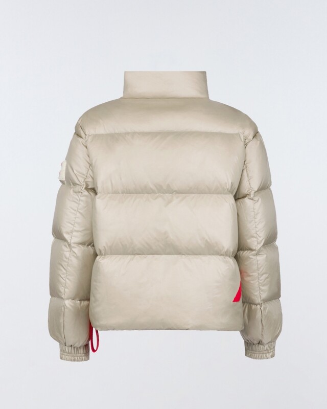 after label turku jacket rood