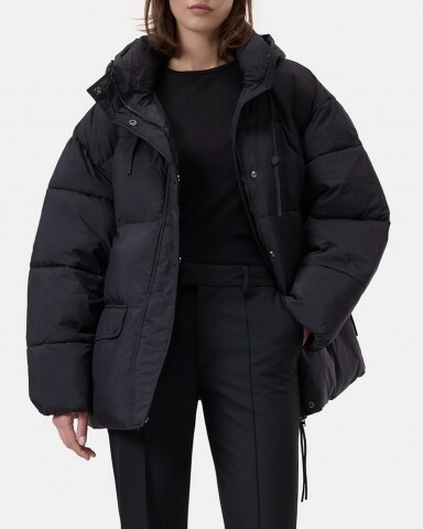 closed  puffer jacket