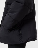 closed  puffer jacket zwart