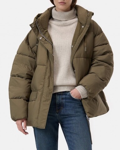 closed  puffer jacket