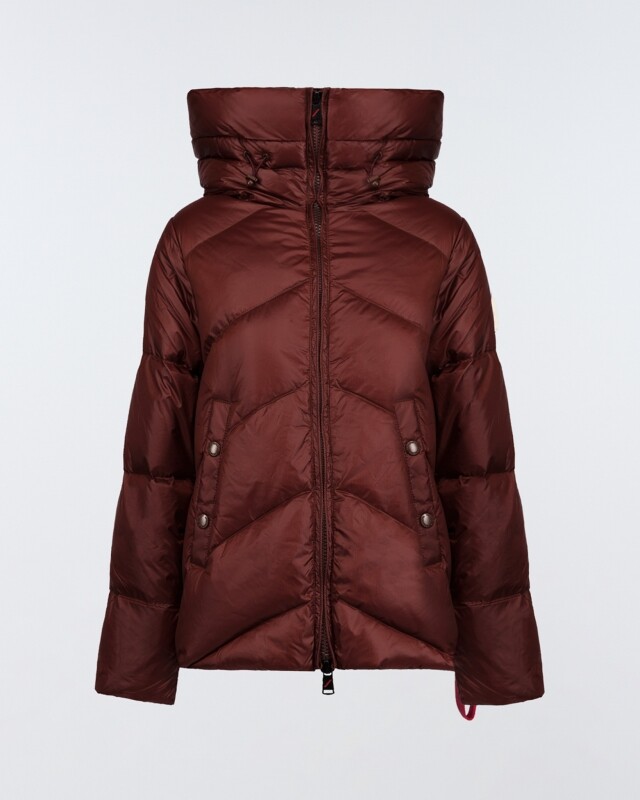 after label helsinki jacket bordeaux