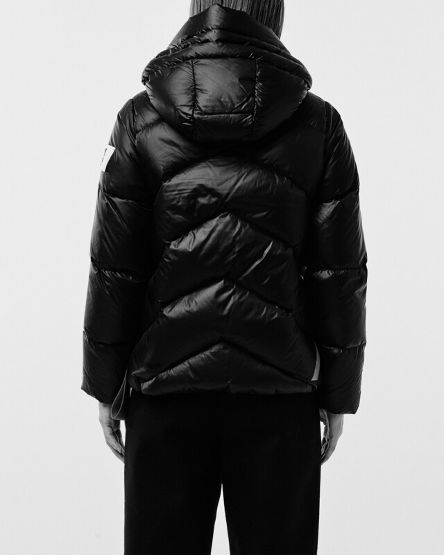 after label helsinki jacket zwart