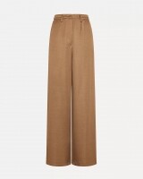 forte forte viscose wool trousers camel