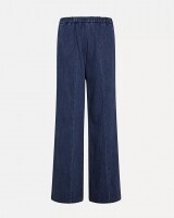 forte forte cotton denim pants indigo