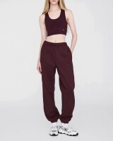 anine bing karter jogger bordeaux