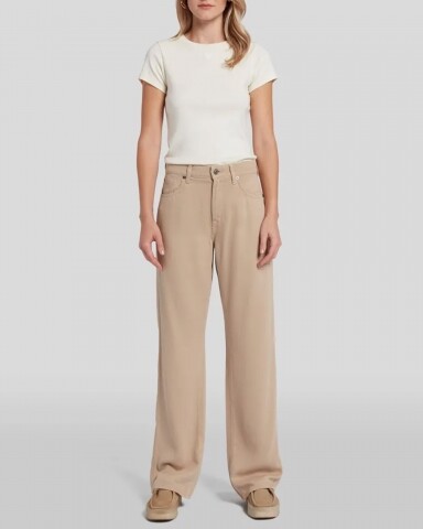 7 for all mankind tess trouser lyocell