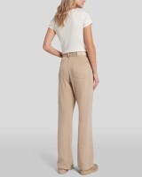 7 for all mankind tess trouser lyocell zand