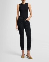 7 for all mankind relaxed skinny saturday night zwart