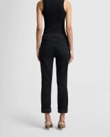 7 for all mankind relaxed skinny saturday night zwart