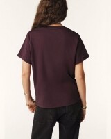 ba&sh ioni tshirt bordeaux