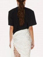 rotate light oversized tshirt zwart