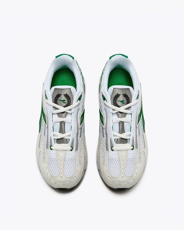 diadora heritage mythos propulsiun 280 mascotte groen