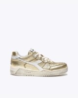 diadora heritage b.560 metal wn goud