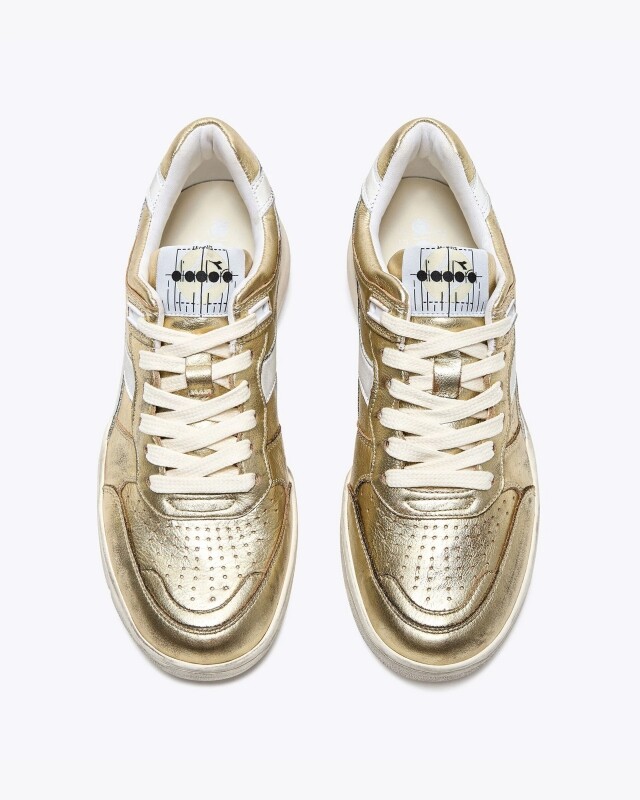 diadora heritage b.560 metal wn goud