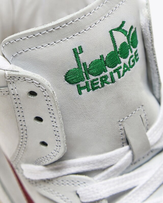 diadora heritage mi basket used groen