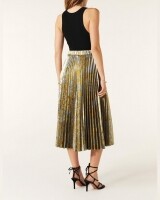 ba&sh falone skirt goud