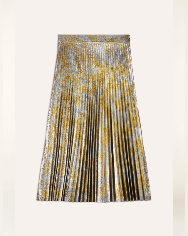 ba&sh falone skirt goud