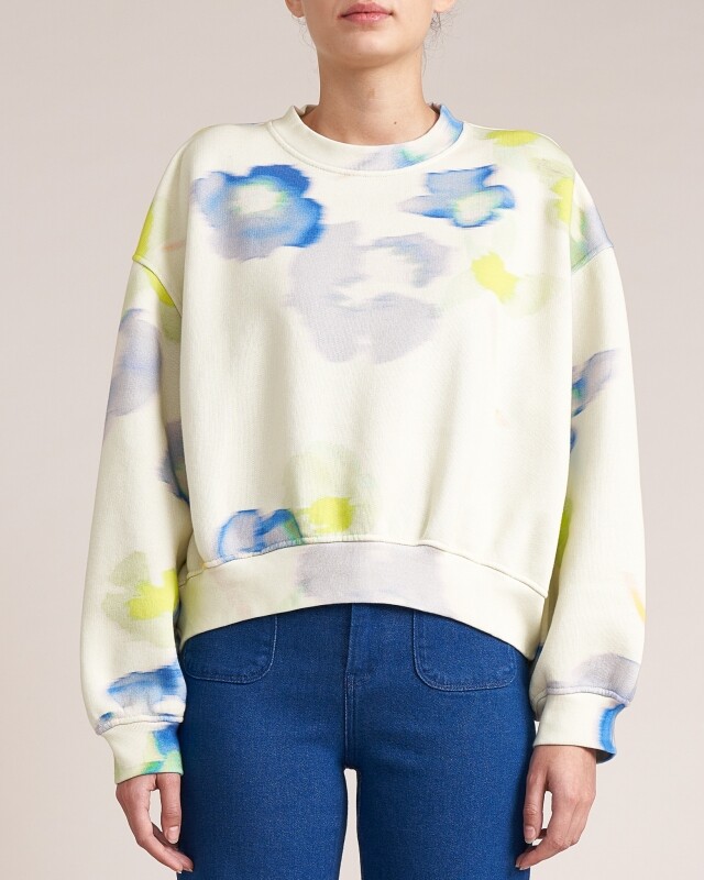 Bellerose fancy sweat print geel