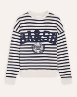 ba&sh benjamin sweater navy