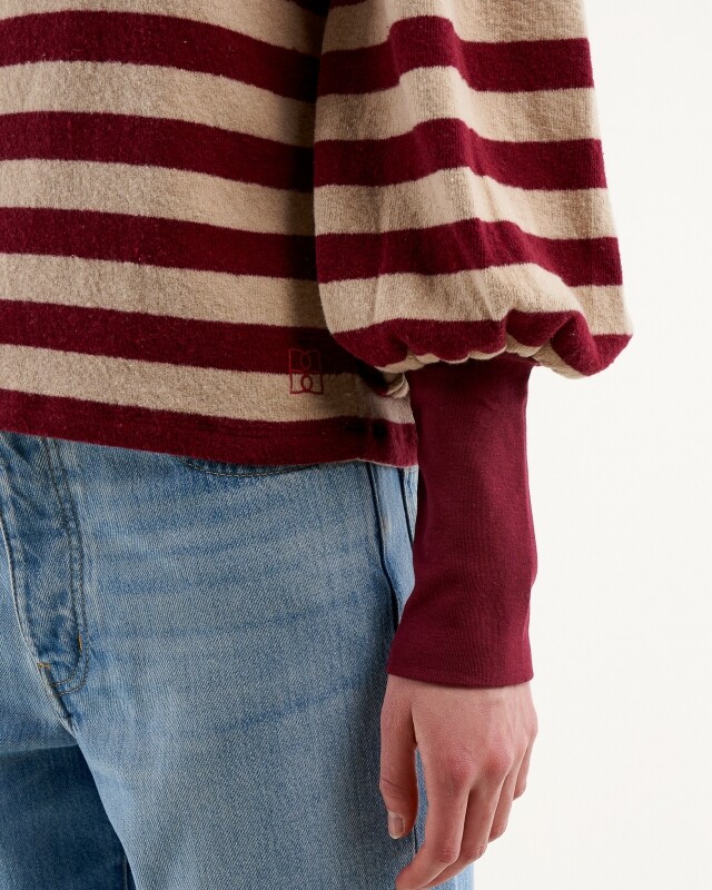 Bellerose vidoum sweat bordeaux