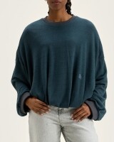 Bellerose flamo sweater donker grijs