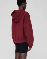 anine bing alec hoodie sport bordeaux