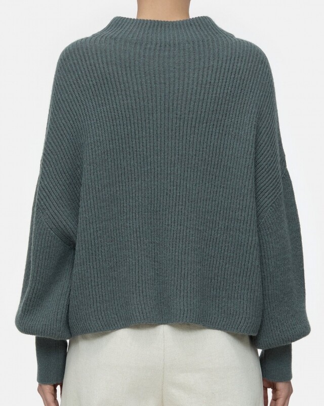 closed  knit groen