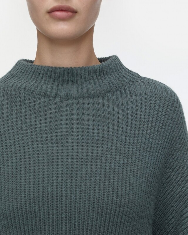 closed  knit groen