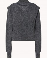 iro alou lurex knit zwart