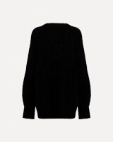 rotate knitted logo sweater zwart