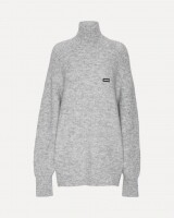 rotate turtleneck sweater licht grijs