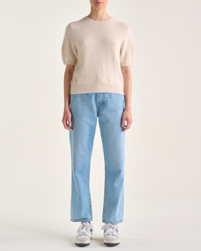 Bellerose datad knit ecru