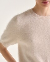 Bellerose datad knit ecru