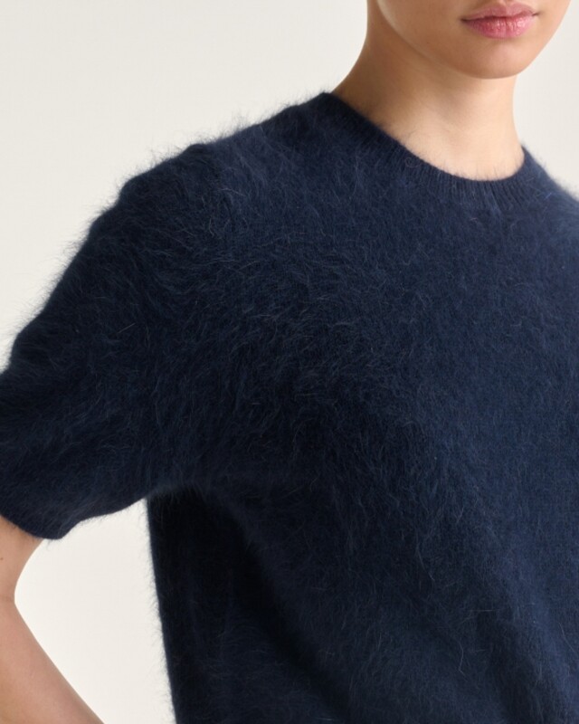 Bellerose datad knit navy