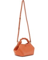 ganni bou bag small spicy orange oranje