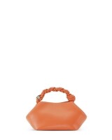 ganni bou bag small spicy orange oranje